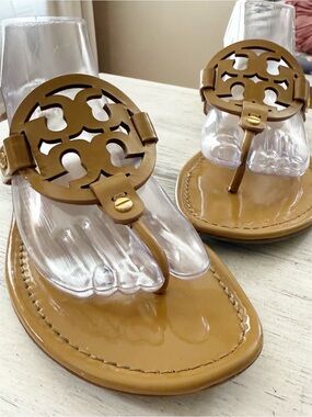 Tory Burch Miller Logo Thong Sandals size 11M